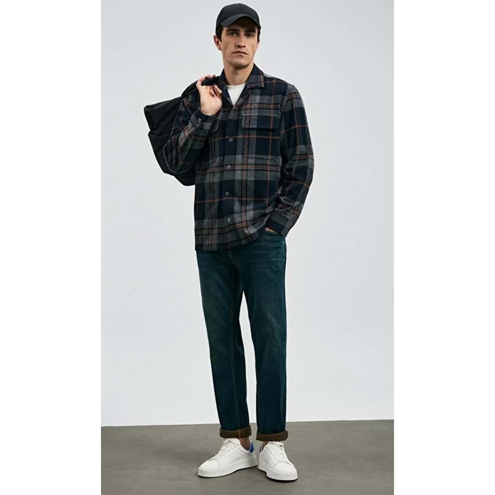 Lufian 112200228 Tımothı Spor Jean Erkek Pantolon Slim Fit Erkek Kot Pantolon