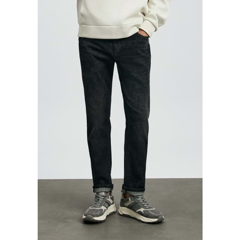 Lufian 112200263 Quel Spor Jean Erkek Pantolon Slim Fit Erkek Kot Pantolon
