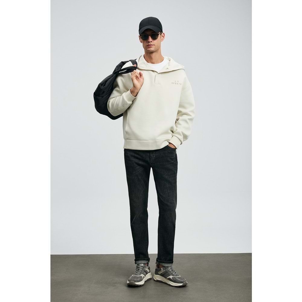 Lufian 112200263 Quel Spor Jean Erkek Pantolon Slim Fit Erkek Kot Pantolon