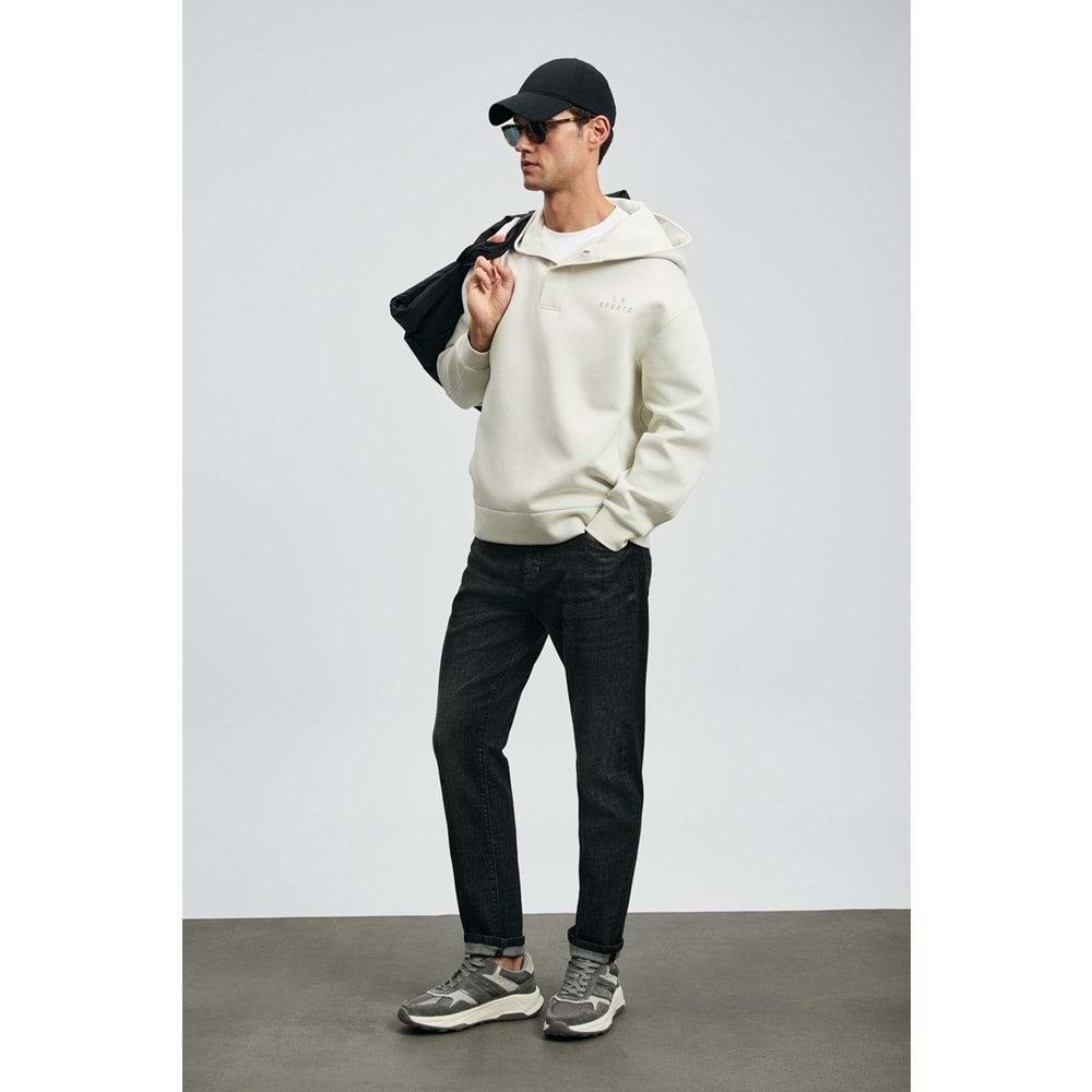 Lufian 112200263 Quel Spor Jean Erkek Pantolon Slim Fit Erkek Kot Pantolon