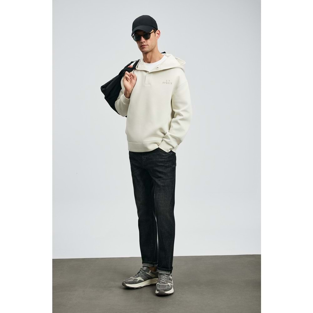 Lufian 112200263 Quel Spor Jean Erkek Pantolon Slim Fit Erkek Kot Pantolon