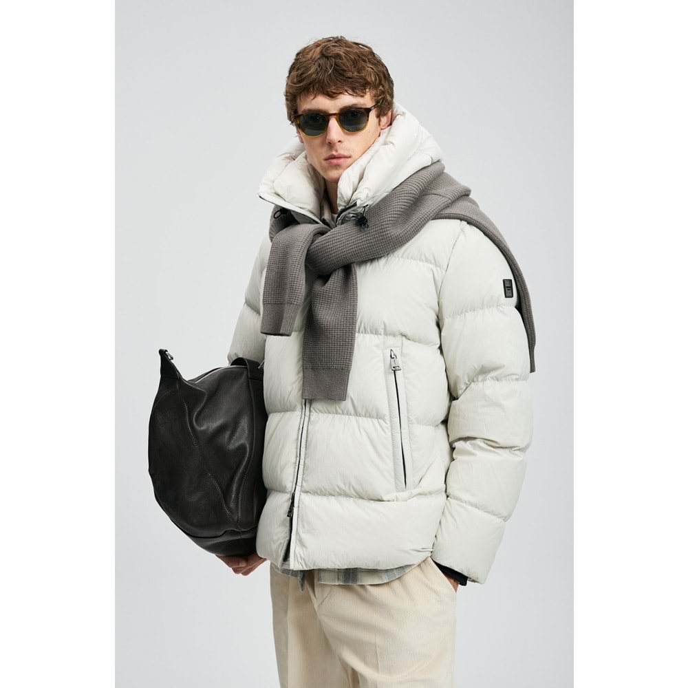 Lufian 112120250 Tommy Kaz Tüyü Erkek Mont