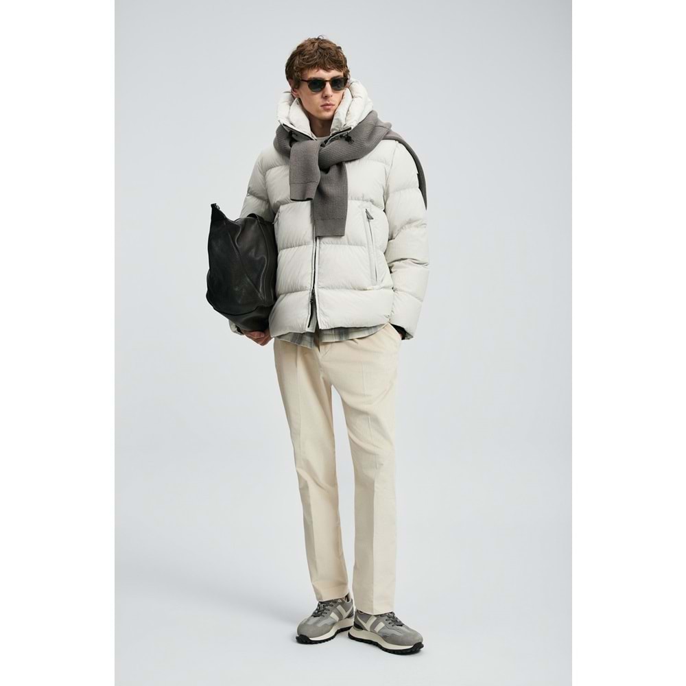 Lufian 112120250 Tommy Kaz Tüyü Erkek Mont