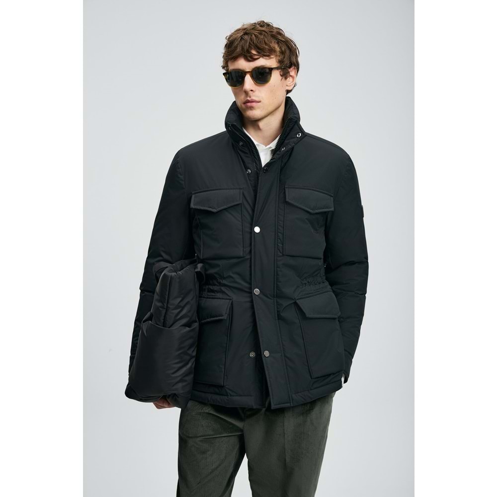 Lufian 112120254 Edgar Kaz Tüyü Erkek Mont