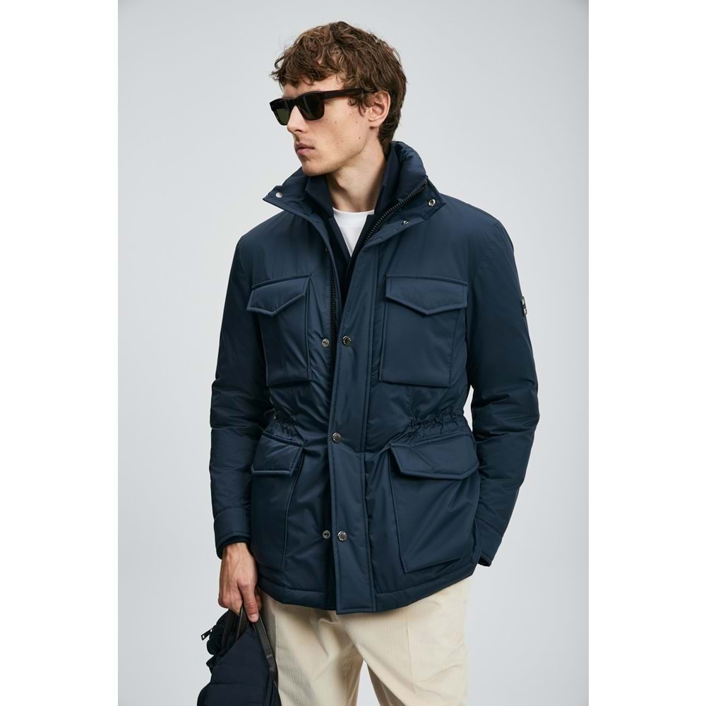 Lufian 112120254 Edgar Kaz Tüyü Erkek Mont