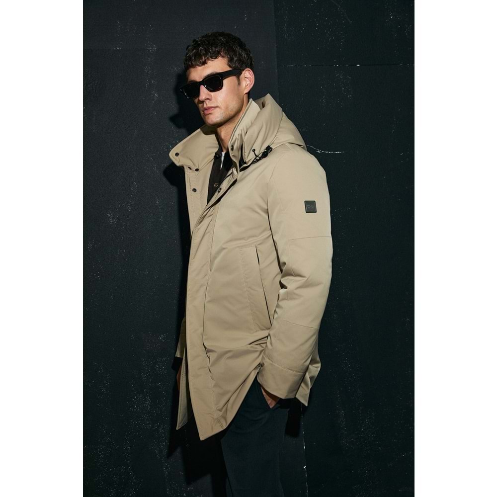 Lufian 112120257 Donald Kaz Tüyü Erkek Mont