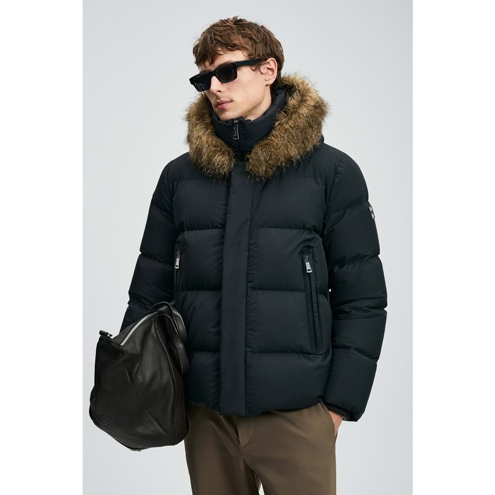 Lufian 112120252 Josep Kaz Tüyü Erkek Mont