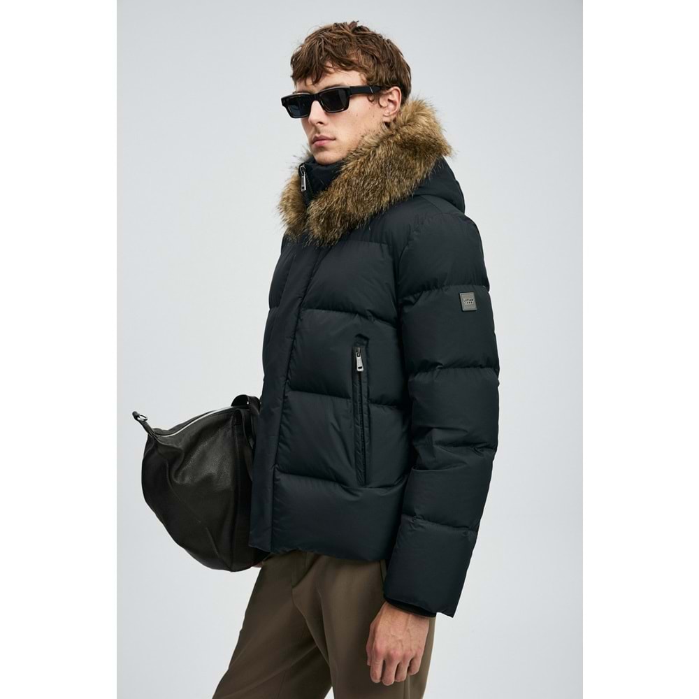 Lufian 112120252 Josep Kaz Tüyü Erkek Mont