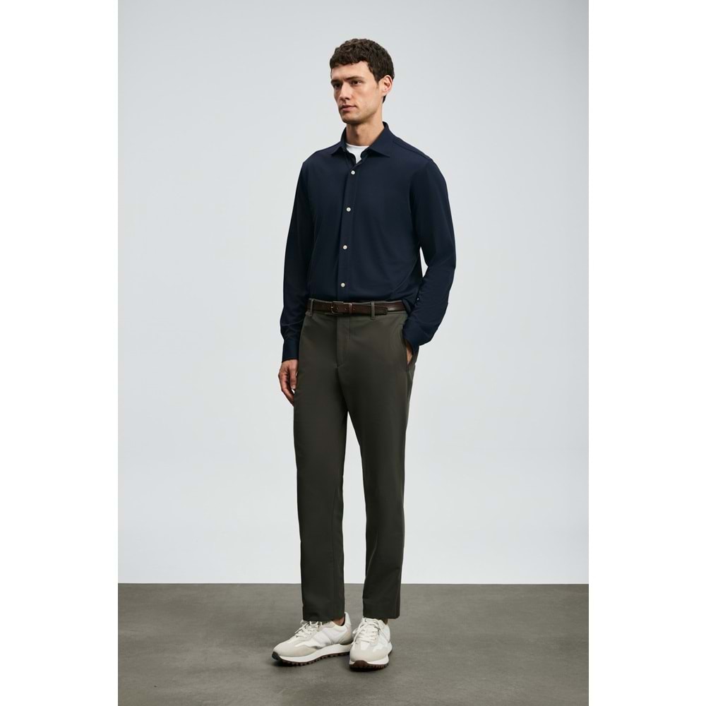 Lufian 112010668 Carl Erkek Basic Gömlek Regular Fit Erkek Gömlek