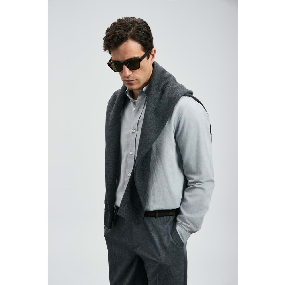 Lufian 112010676 Danıel Erkek Basic Gömlek Regular Fit Erkek Gömlek