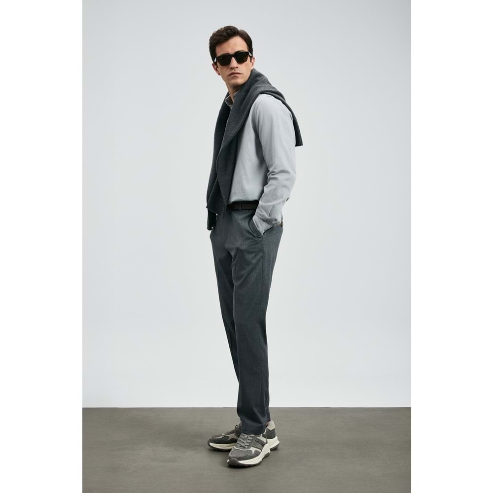 Lufian 112010676 Danıel Erkek Basic Gömlek Regular Fit Erkek Gömlek