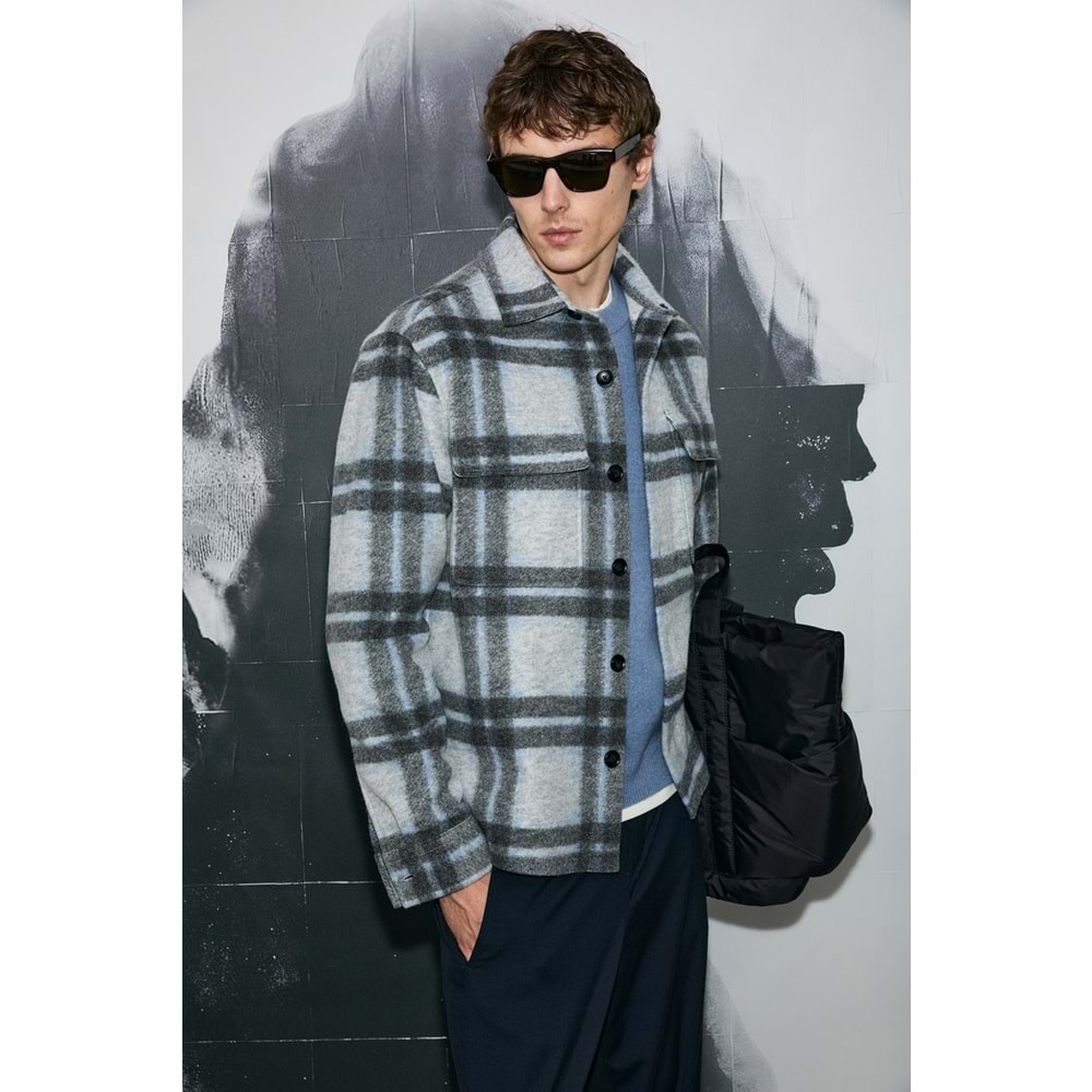 Lufian 112010685 Karl Erkek Basic Gömlek Regular Fit Erkek Gömlek