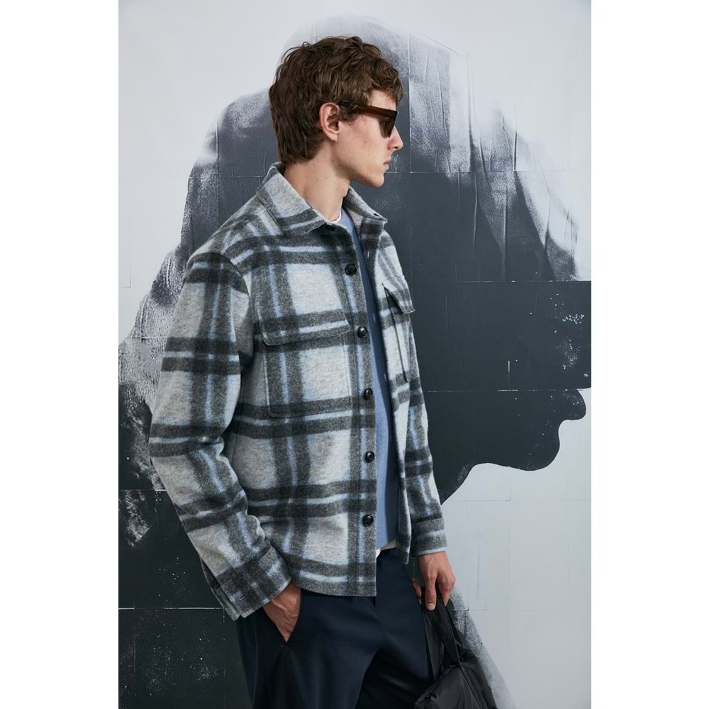 Lufian 112010685 Karl Erkek Basic Gömlek Regular Fit Erkek Gömlek