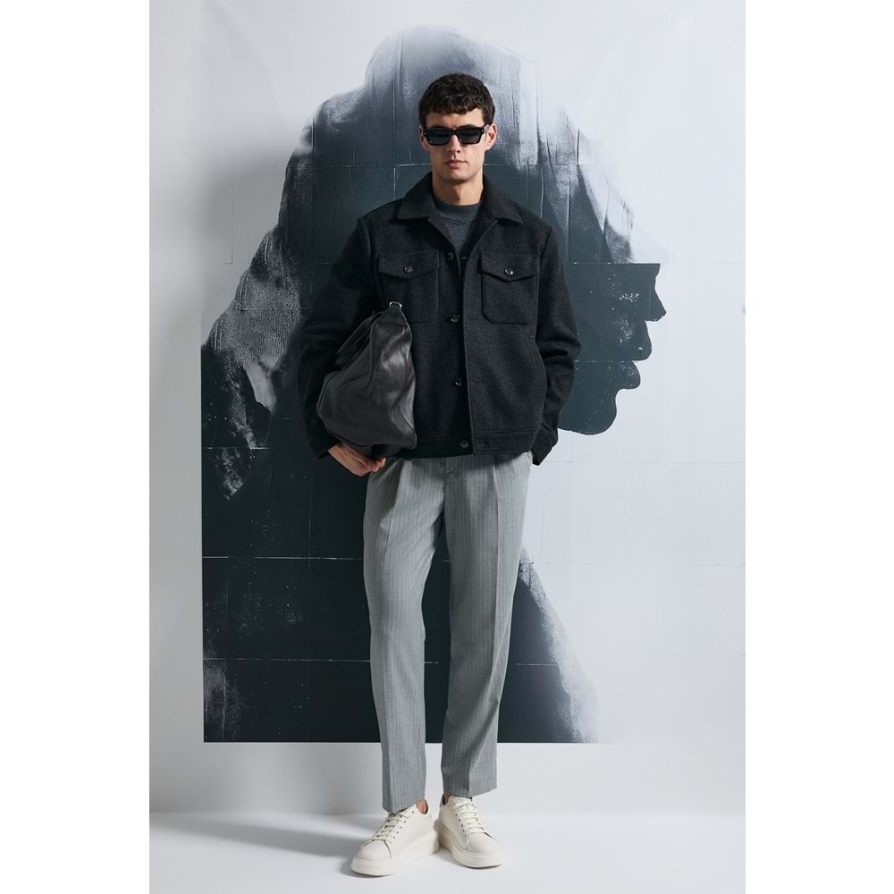 Lufian 112120262 Good Erkek Örme Ceket