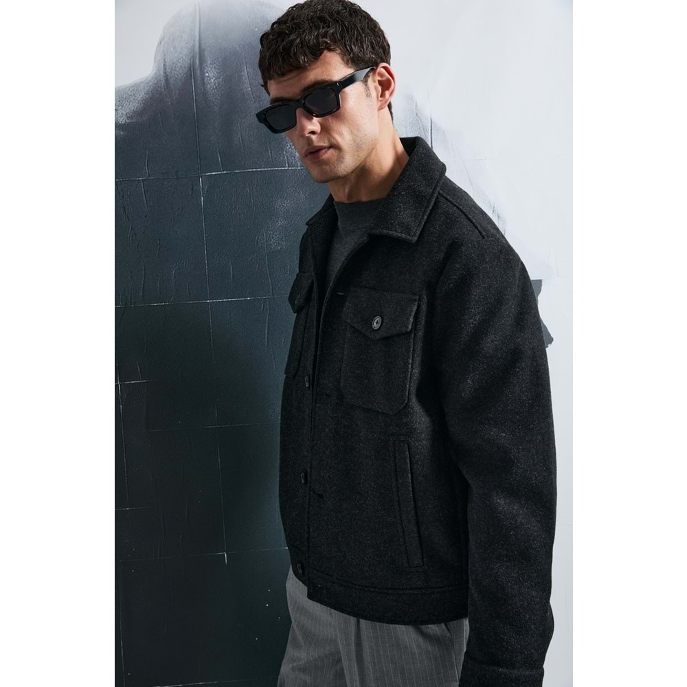 Lufian 112120262 Good Erkek Örme Ceket