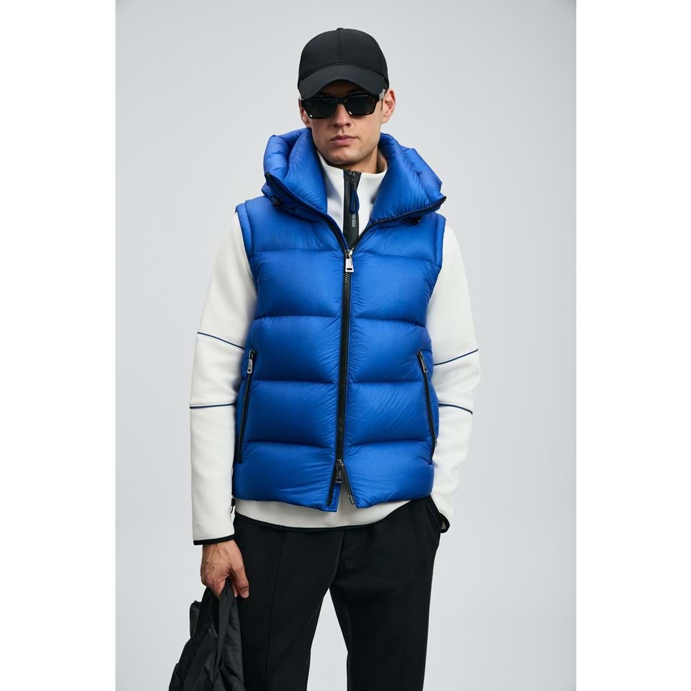 Lufian 112130030 Moses Kaz Tüyü Erkek Yelek