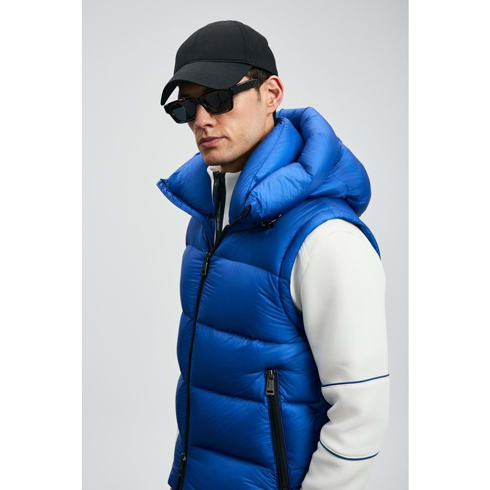 Lufian 112130030 Moses Kaz Tüyü Erkek Yelek