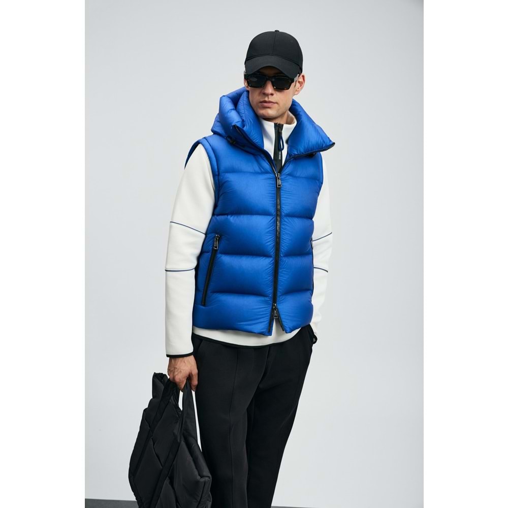 Lufian 112130030 Moses Kaz Tüyü Erkek Yelek