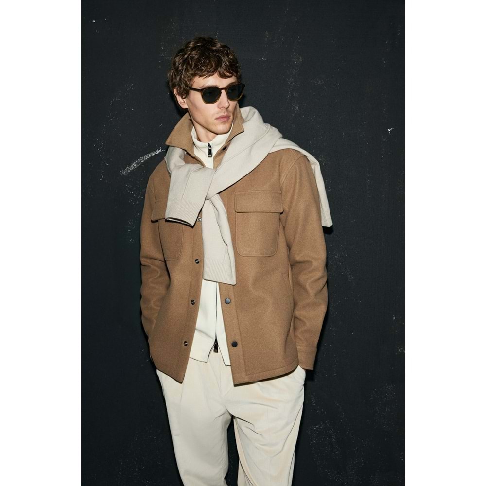 Lufian 112120261 Andre Erkek Örme Ceket