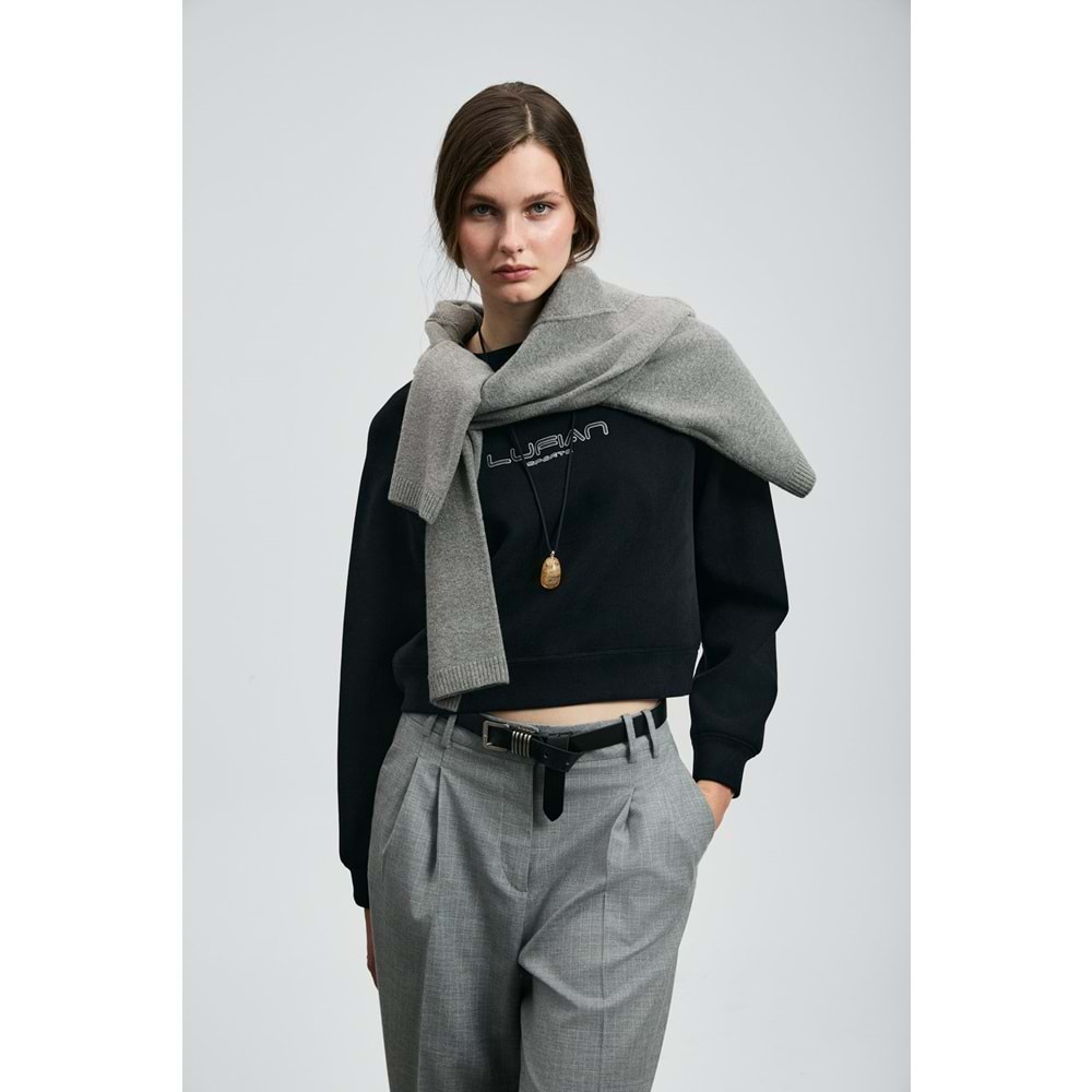Lufian 122030022 Beggy Kadın Örme Kadın Sweatshirt