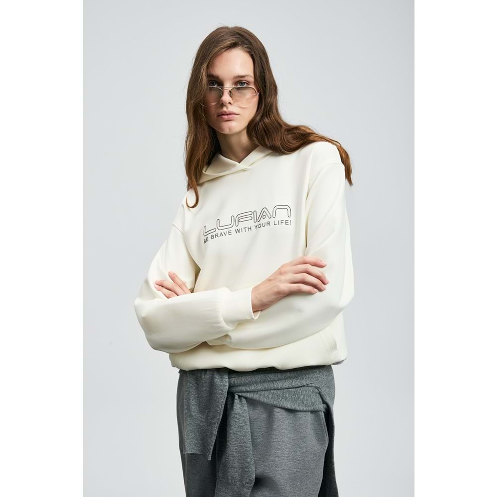 Lufian 122030023 Cassa Kadın Örme Kadın Sweatshirt