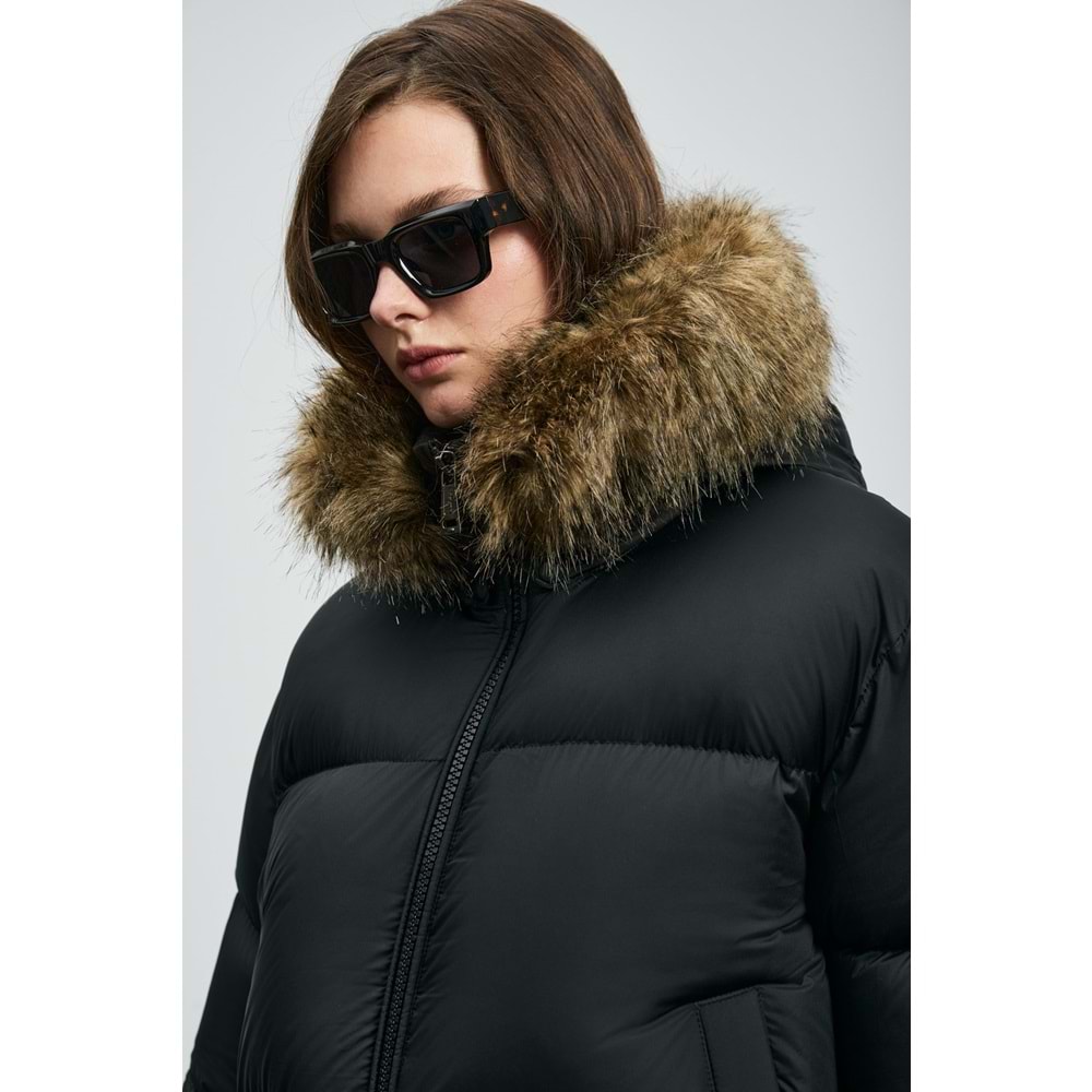 Lufian 122120052 Sunshıne Kaz Tüyü Kadın Mont