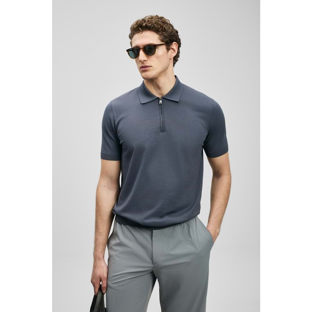 Lufian 111090136 North Erkek Modal Karışımlı T- Shirt Erkek T-Shirt