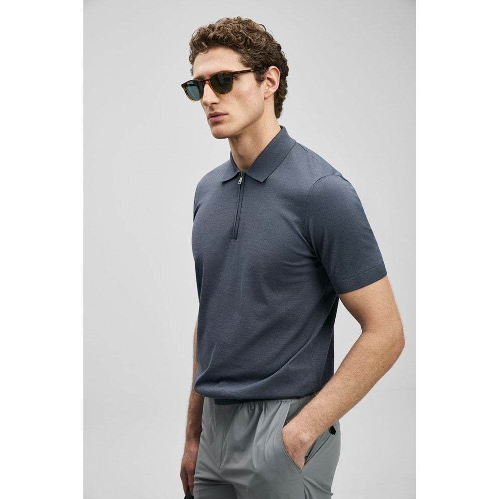 Lufian 111090136 North Erkek Modal Karışımlı T- Shirt Erkek T-Shirt