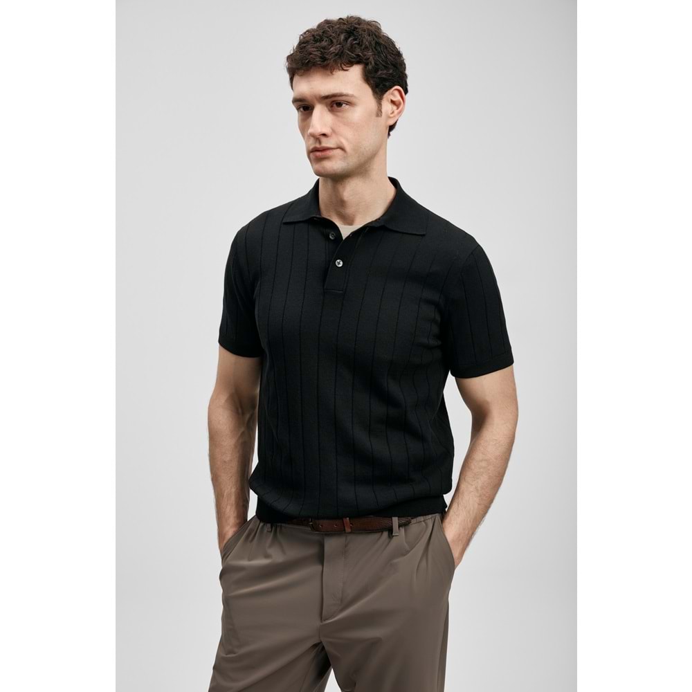 Lufian 111090137 Bold Erkek Pamuklu Tişört Erkek T-Shirt