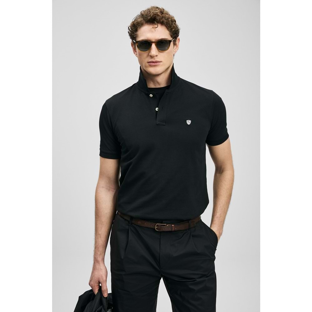 Lufian 111040230 Laon Smart Polo Yaka Tişört Erkek Tişort