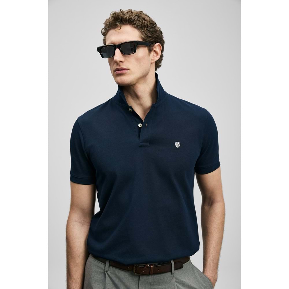 Lufian 111040230 Laon Smart Polo Yaka Tişört Erkek Tişort