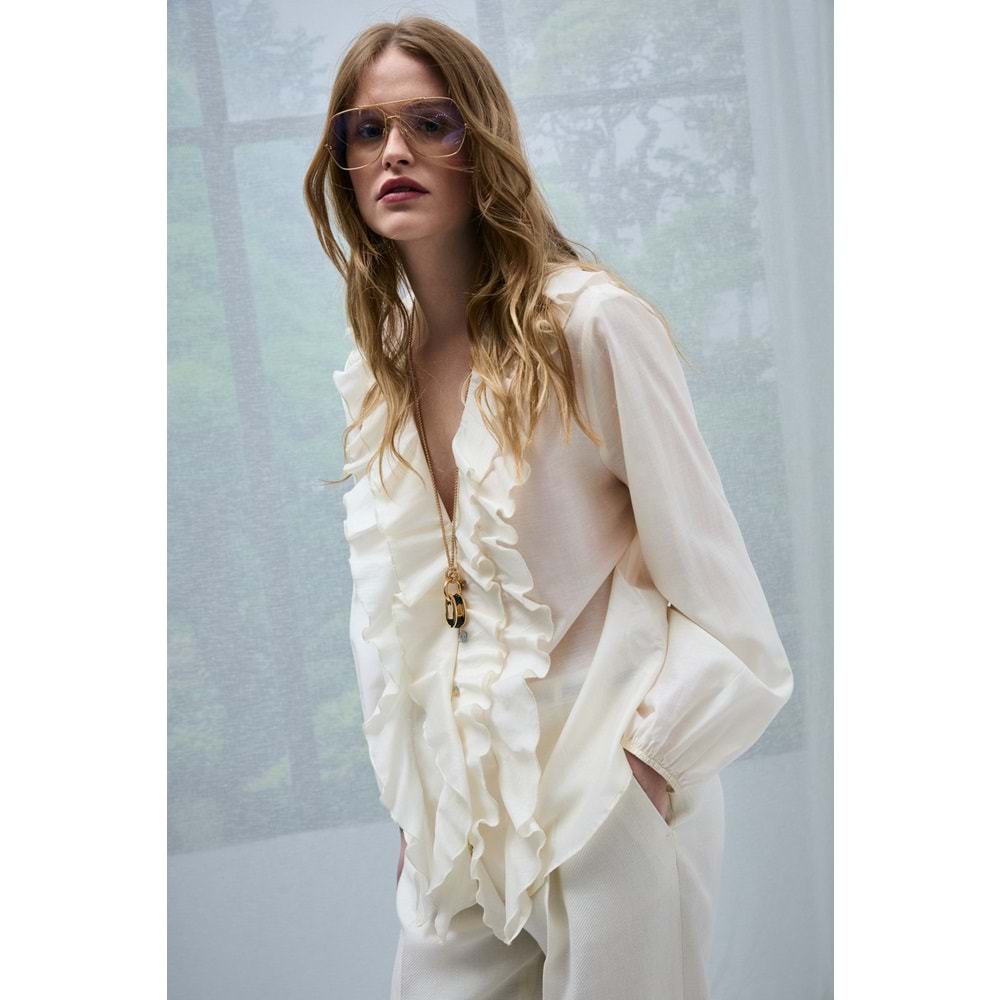 Lufian 121280009 Jessica Kadın Gömlek