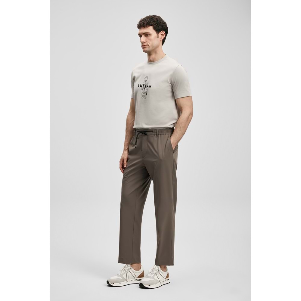 Lufian 111020307 Sımbad Modern Grafik T- Shirt Erkek T-Shirt