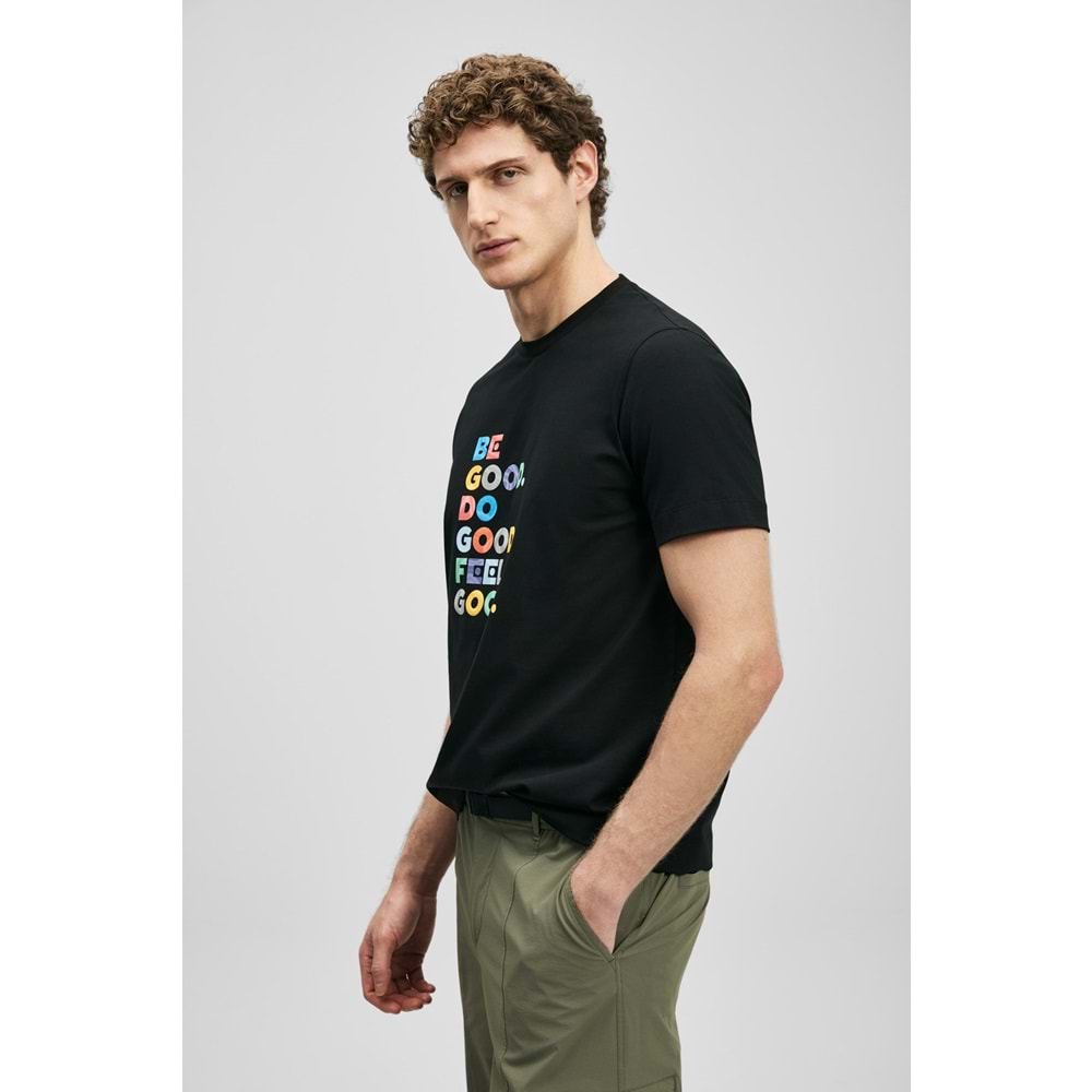 Lufian 111020290 Good Modern Grafik T- Shirt Erkek Tişort
