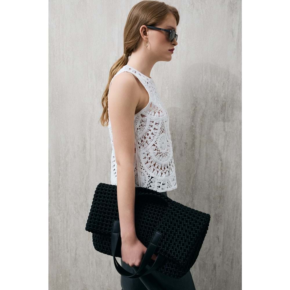 Lufian 121090046 Grade Sıfır Kol T-Shirt Kadın Tişört