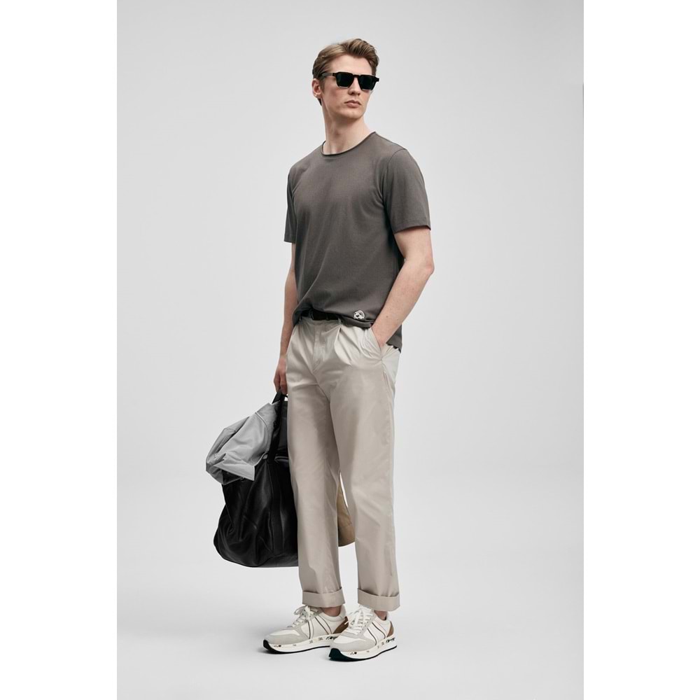 Lufian 111020312 Junya Erkek Basic T- Shirt Tişört Erkek Tişort