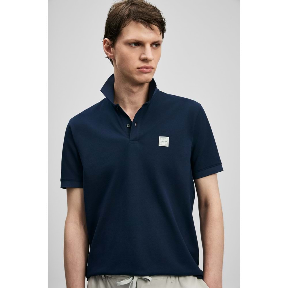 Lufian 111040233 Carter Smart Erkek Polo Yaka Tişört Erkek Tişort