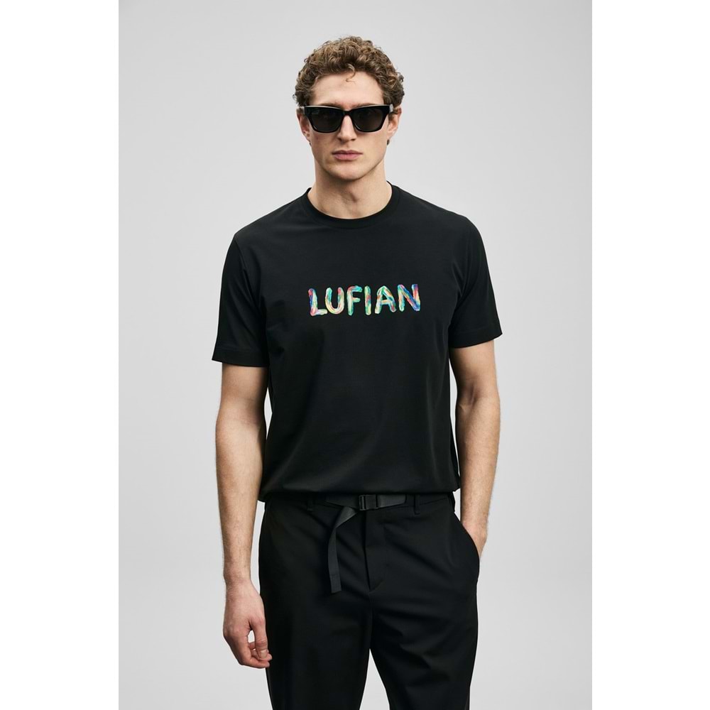 Lufian 111020317 Surge Erkek Basic T- Shirt Tişört Erkek Tişort