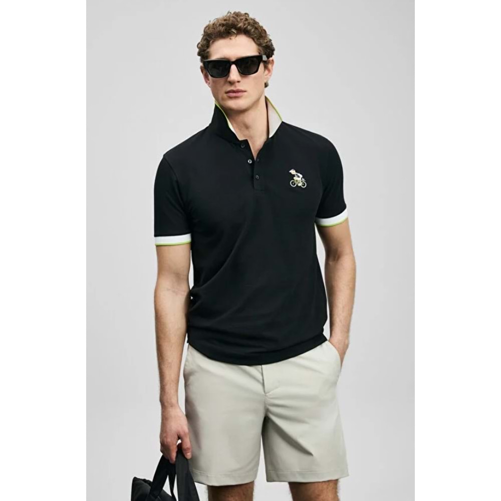 Lufian 111040242 Zane Smart Erkek Polo Tişört Erkek Tişort