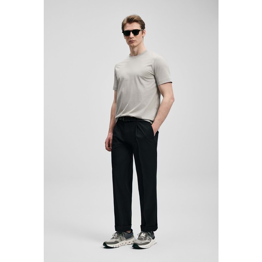 Lufian 111020321 Bran Modern Grafik T- Shirt Tişört Erkek Tişort
