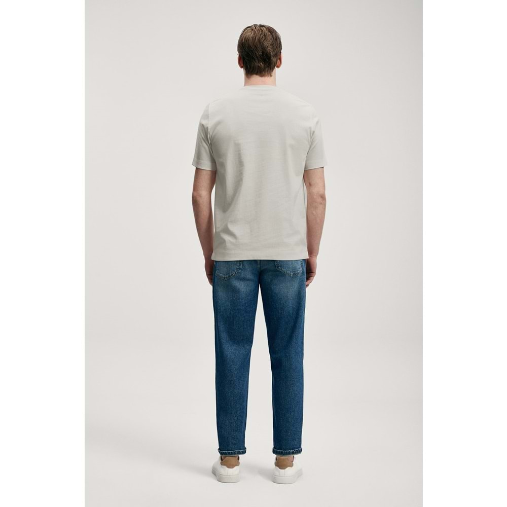 Lufian 111020322 Marcus Modern Grafik T- Shirt Tişört Erkek Tişort