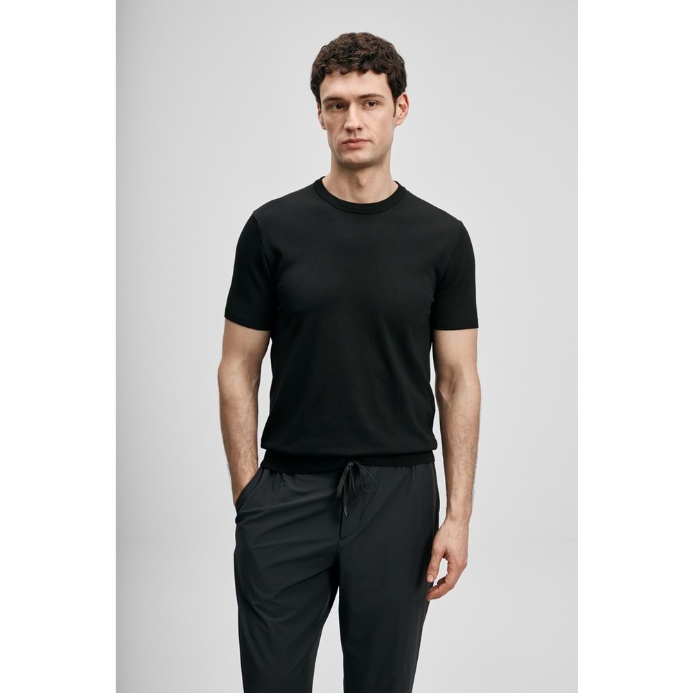 Lufian 111090156 Tıno Erkek Modal Karışımlı T- Shirt Erkek T-Shirt