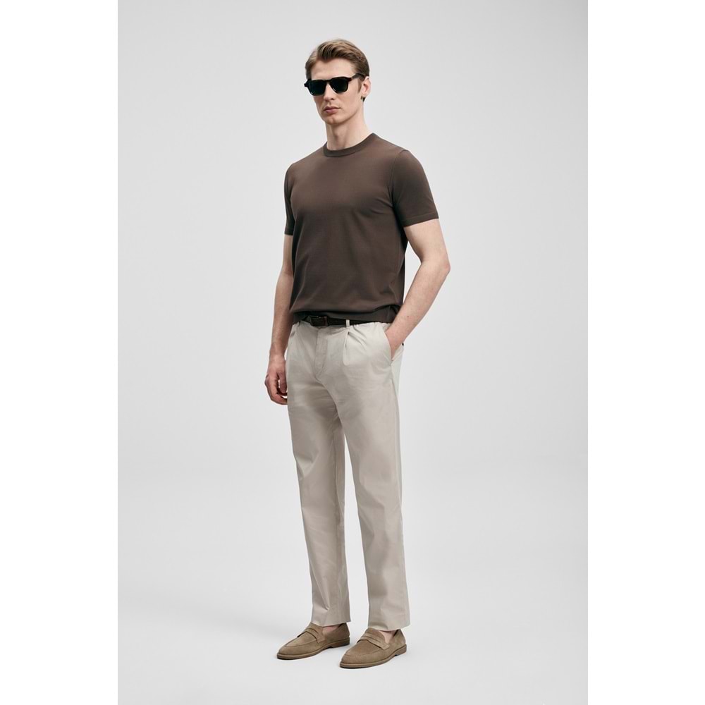 Lufian 111090156 Tıno Erkek Modal Karışımlı T- Shirt Erkek T-Shirt