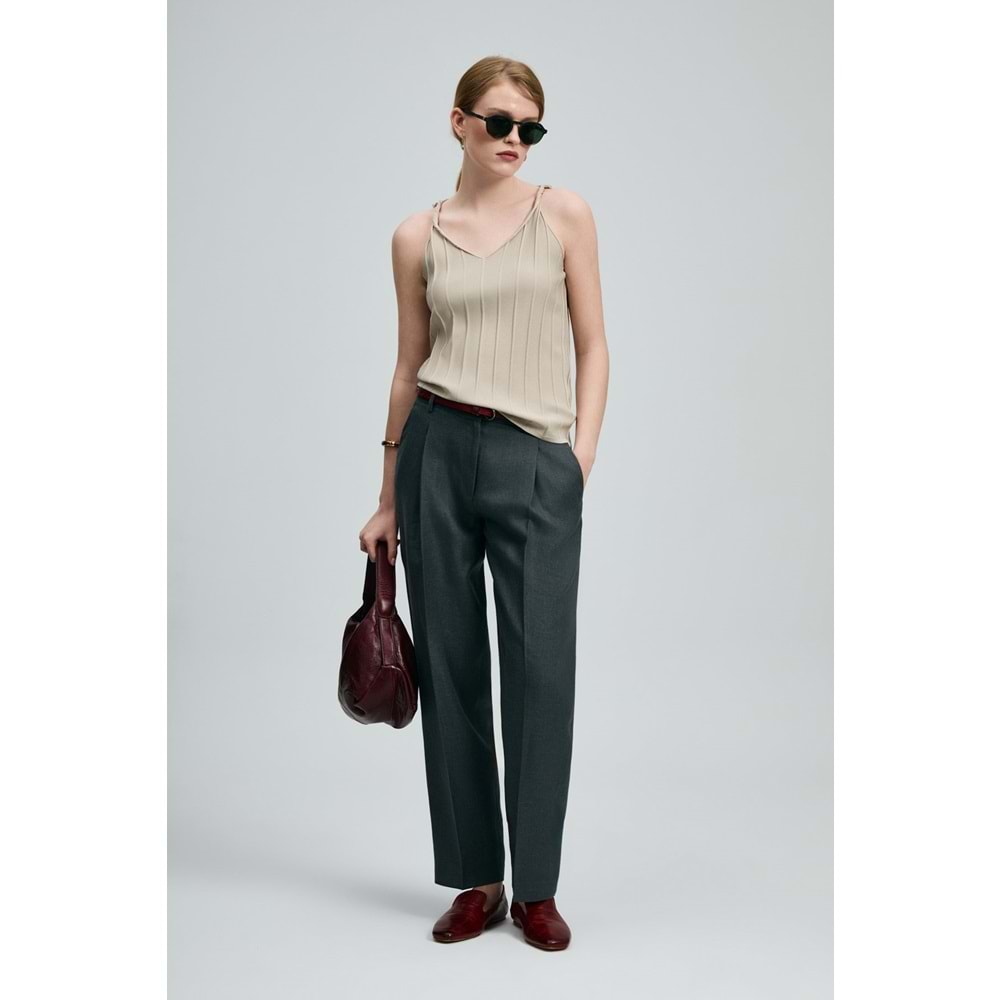 Lufian 121090048 Darla Sıfır Kol T-Shirt Kadın Tişört