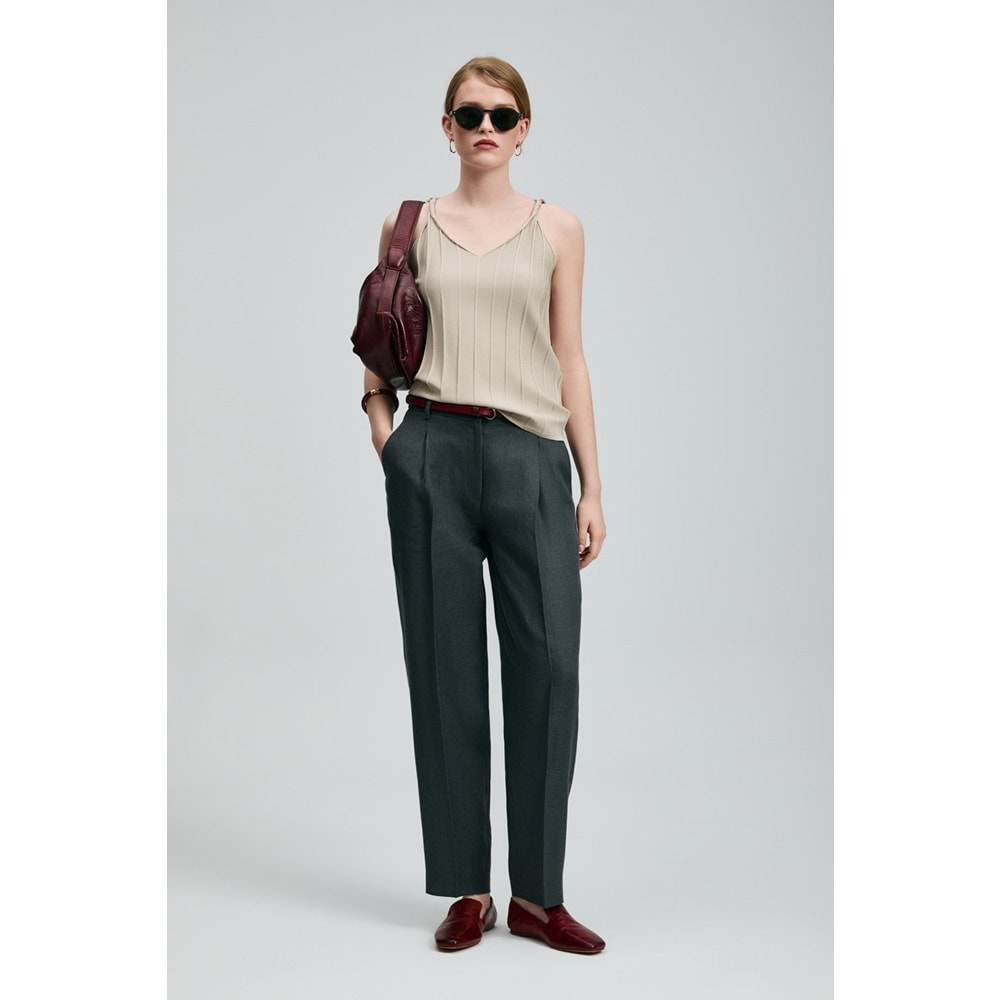 Lufian 121090048 Darla Sıfır Kol T-Shirt Kadın Tişört