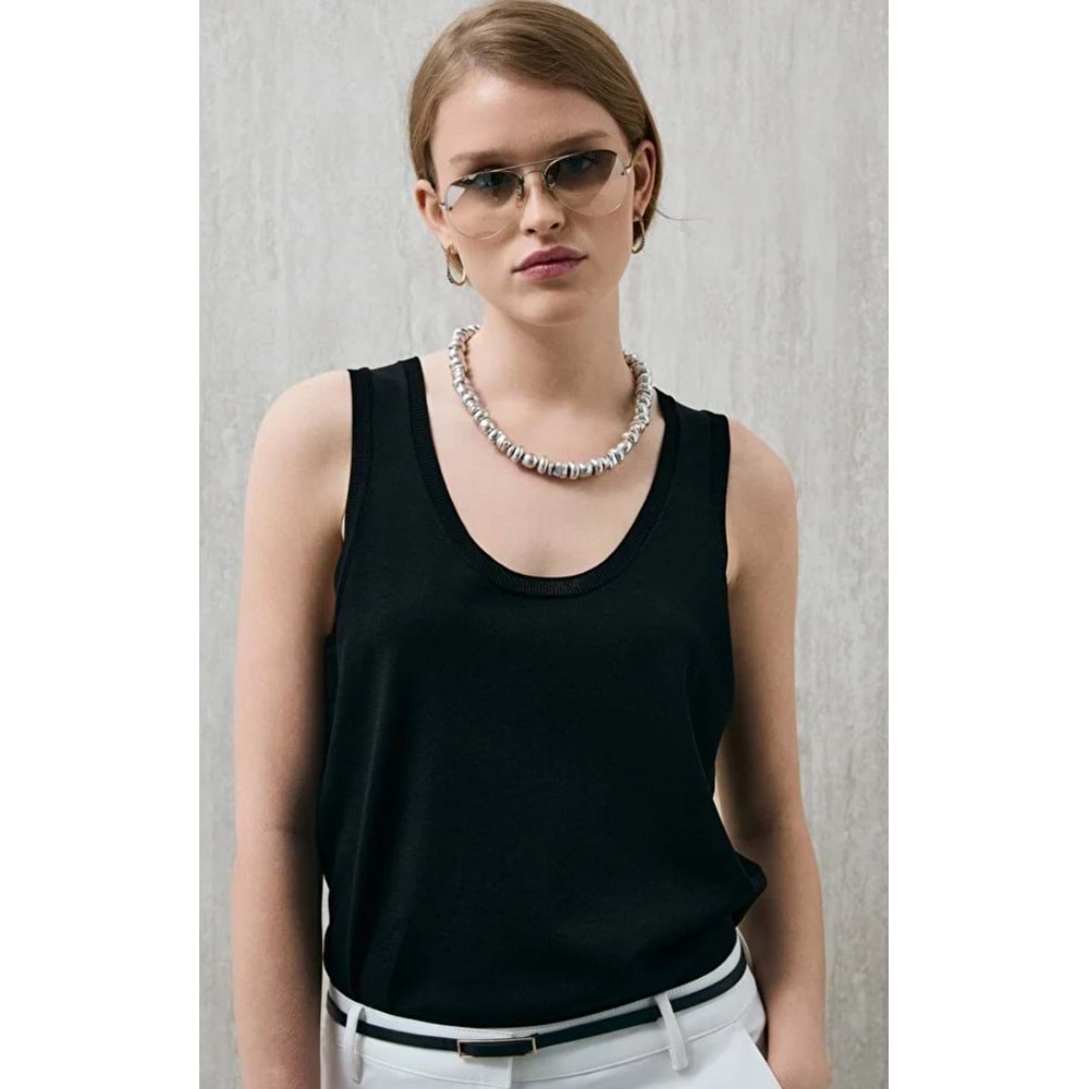 Lufian 121090056 Clara Sıfır Kol T-Shirt Kadın Tişört