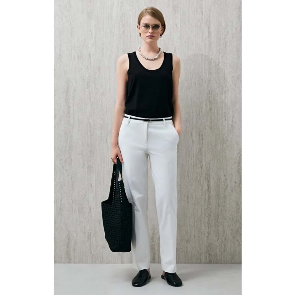 Lufian 121090056 Clara Sıfır Kol T-Shirt Kadın Tişört