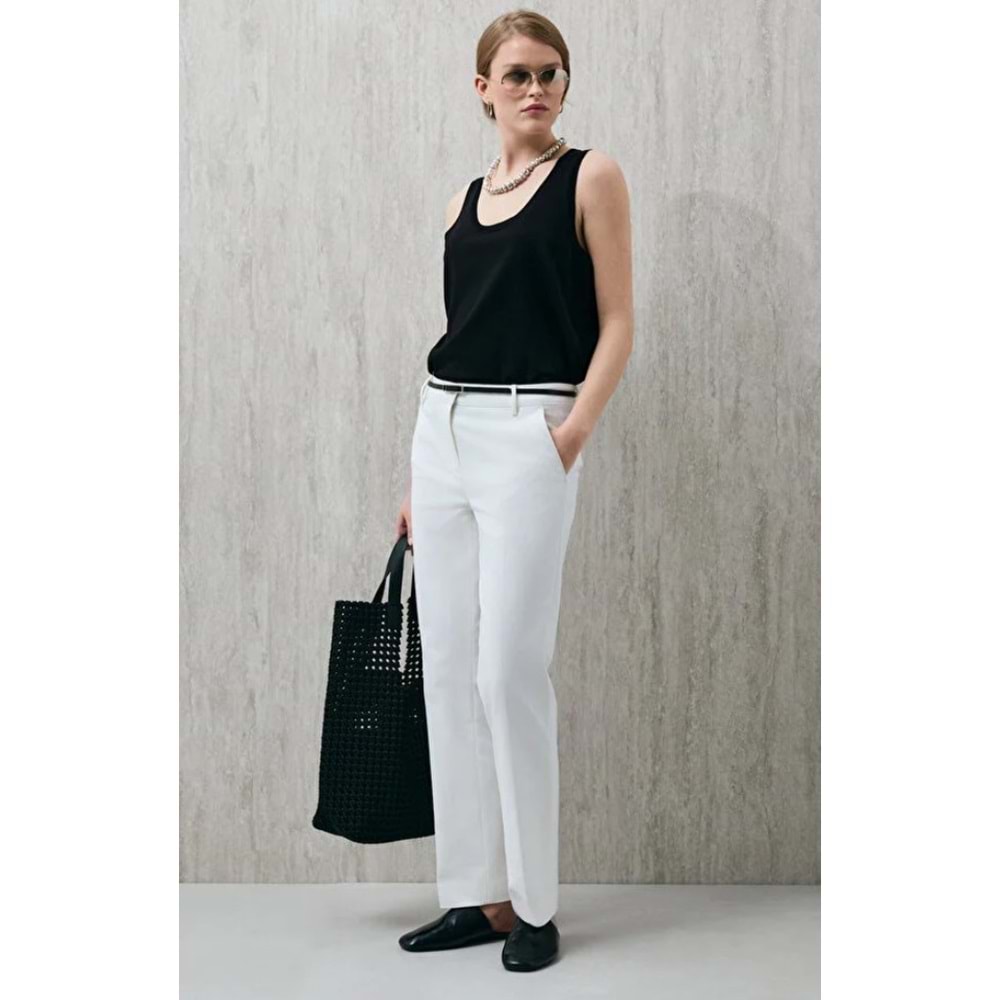 Lufian 121090056 Clara Sıfır Kol T-Shirt Kadın Tişört