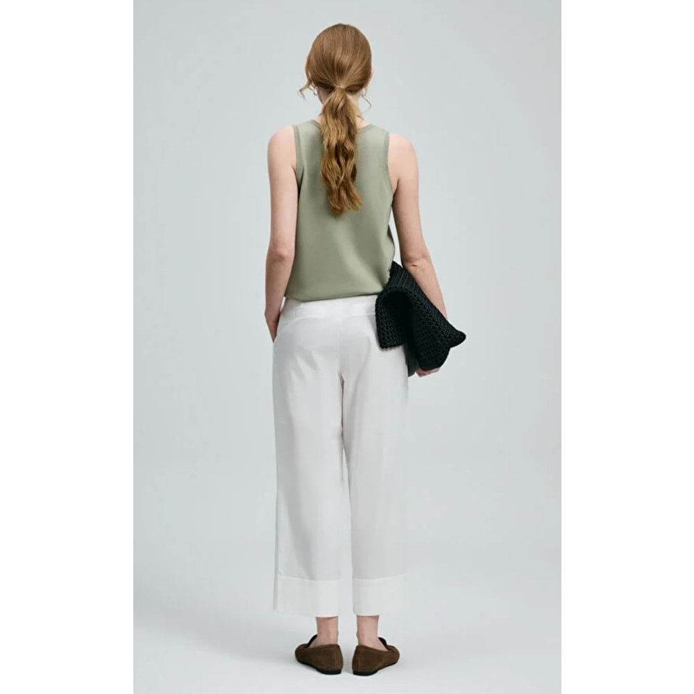 Lufian 121090056 Clara Sıfır Kol T-Shirt Kadın Tişört