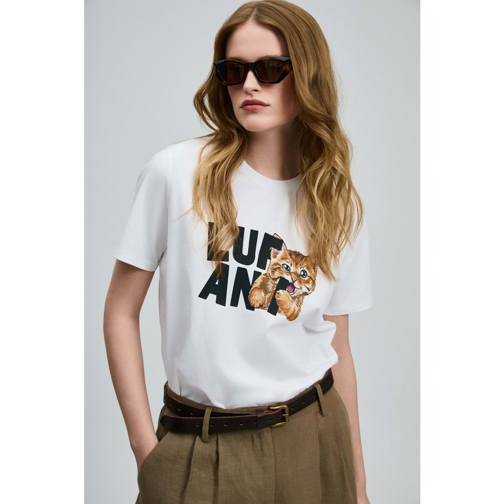 Lufian 121020043 Petıt Kadın T-Shirt Kadın Tişört